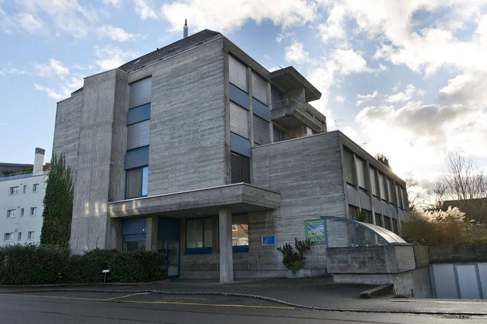 Praxisgebäude der Ärztegemeinschaft Suhr an der Alten Gasse 8