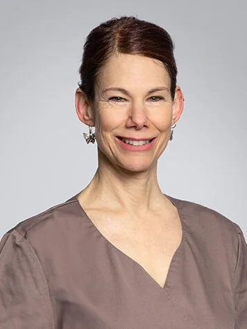 Porträt von Cornélia Baumann, Medizinische Praxisassistentin in der Ärztegemeinschaft Suhr